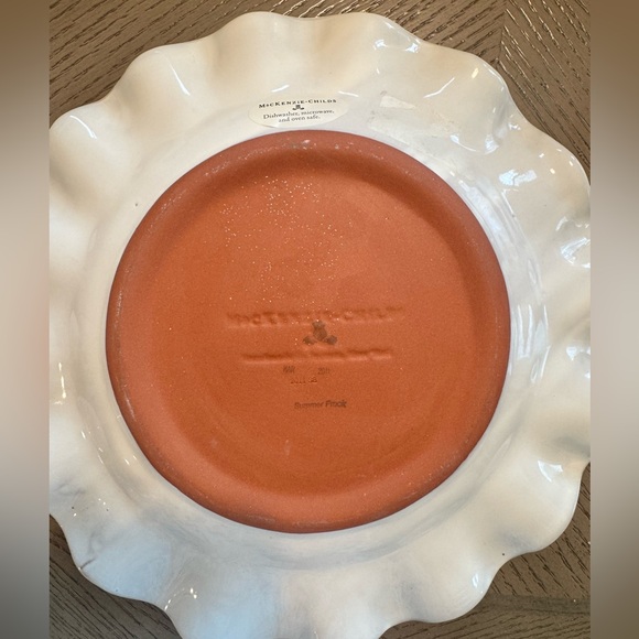 Mackenzie Childs Summer Frock Plate - Picture 2 of 2